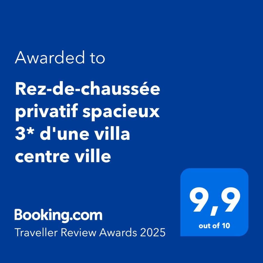 הייר Rez-De-Chaussee Privatif Spacieux 3* D'Une Villa Centre Ville מראה חיצוני תמונה